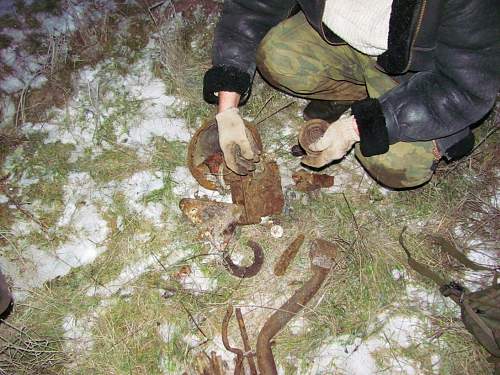 Stalingrad: digging near Gorodis&#1089;he &amp; Gumrak