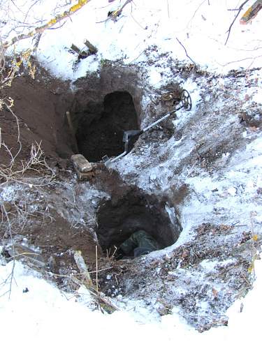 Stalingrad: digging near Gorodis&#1089;he &amp; Gumrak