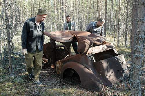 Battlefields in North Karelia( SS-Nord Division)