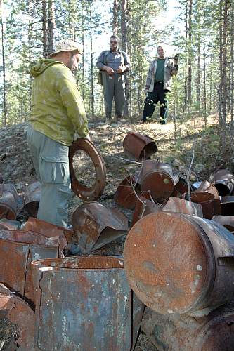 Battlefields in North Karelia( SS-Nord Division)