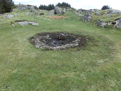 Digging trip to German Coastal Defense Battery