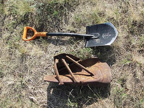 Stalingrad: digging near Gorodis&#1089;he &amp; Gumrak