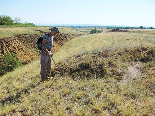 Stalingrad: digging near Gorodis&#1089;he &amp; Gumrak