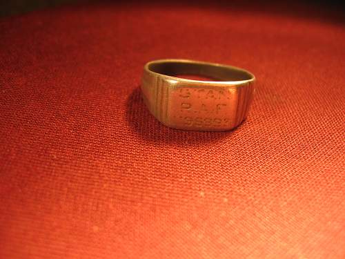 R.A.F. relic ring