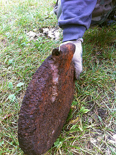 1944-45 battlefield relics.