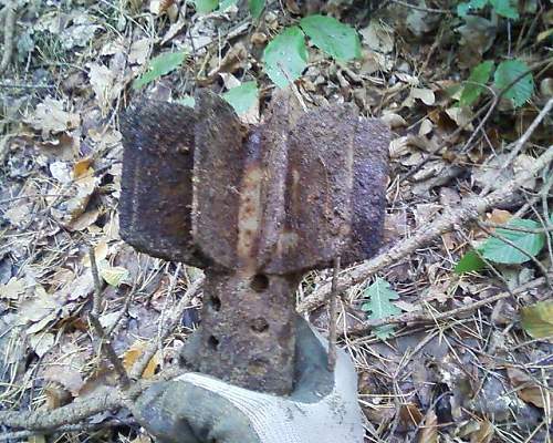 1944-45 battlefield relics.