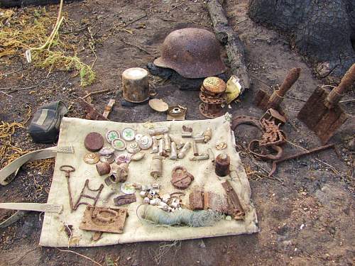 Stalingrad: digging near Gorodis&#1089;he &amp; Gumrak