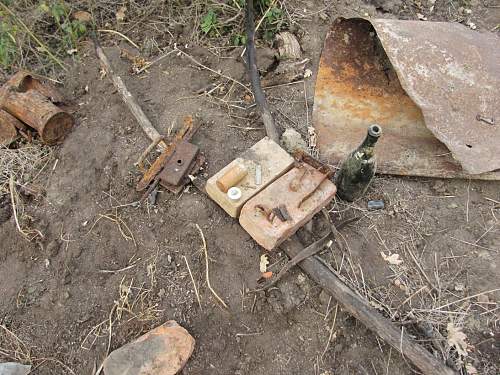 Stalingrad: digging near Gorodis&#1089;he &amp; Gumrak