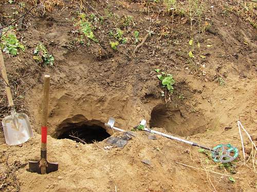 Stalingrad: digging near Gorodis&#1089;he &amp; Gumrak