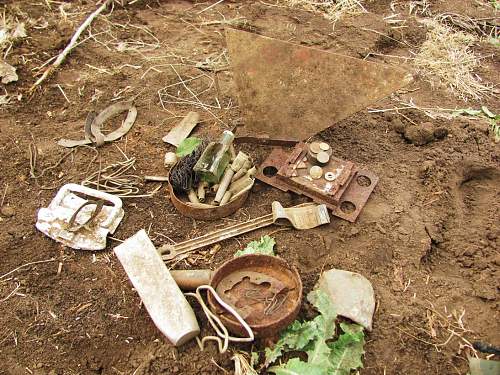 Stalingrad: digging near Gorodis&#1089;he &amp; Gumrak