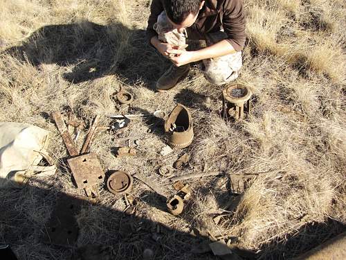 Stalingrad: digging near Gorodis&#1089;he &amp; Gumrak