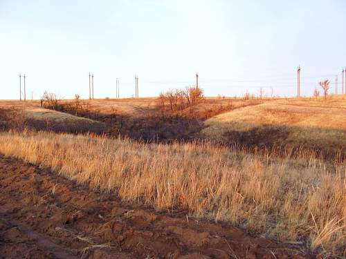 Stalingrad: digging near Gorodis&#1089;he &amp; Gumrak