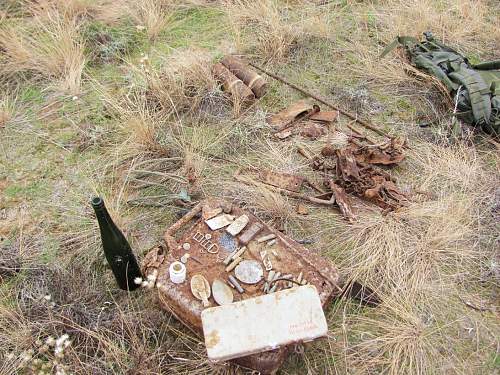 Stalingrad: digging near Gorodis&#1089;he &amp; Gumrak