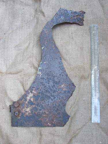 Normandy found.. Armour Relics?