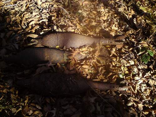 1944-45 battlefield relics.