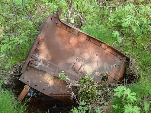 Battlefields in North Karelia( SS-Nord Division)