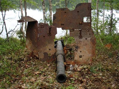 Battlefields in North Karelia( SS-Nord Division)