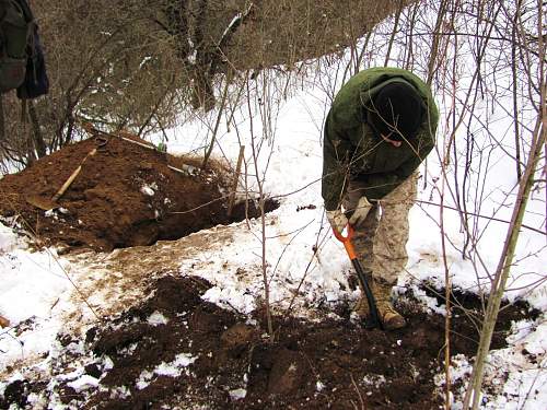 Stalingrad: digging near Gorodis&#1089;he &amp; Gumrak