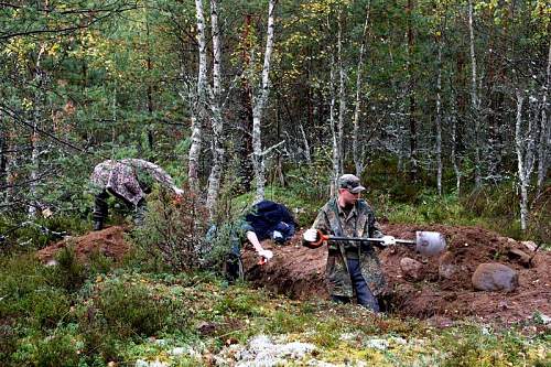 Warning graphic content: St George's search group:Karelian neck