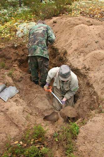 Warning graphic content: St George's search group:Karelian neck