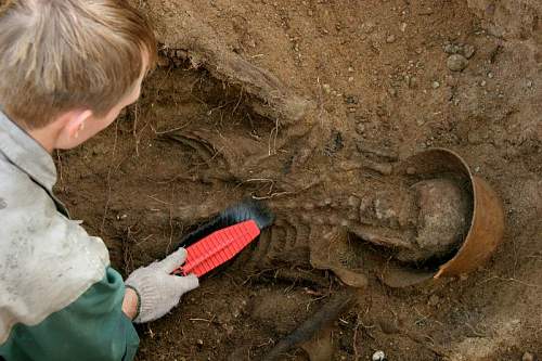 Warning graphic content: St George's search group:Karelian neck