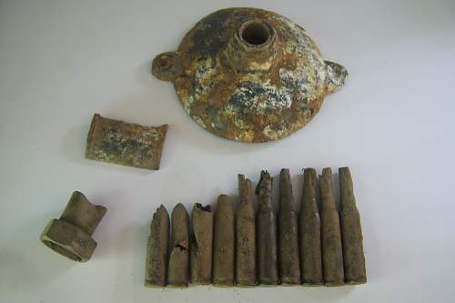 American Airbase - metal detecting finds.