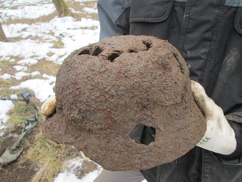 Digging - Eastern front trip April 2013