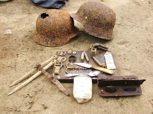 Stalingrad: digging near Gorodis&#1089;he &amp; Gumrak