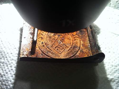 HJ Buckle cleaning-relic