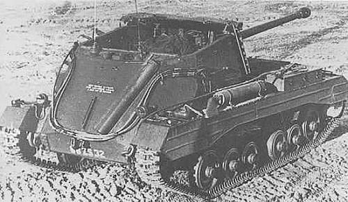 Tanks on a Norfolk beach