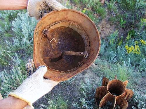 Stalingrad: digging near Gorodis&#1089;he &amp; Gumrak