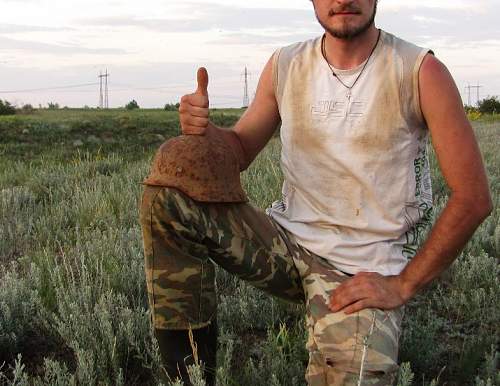 Stalingrad: digging near Gorodis&#1089;he &amp; Gumrak