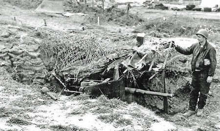 D-day Omaha beach MG barrel found.