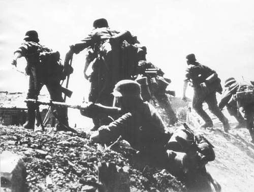 Stalingrad: digging near Gorodis&#1089;he &amp; Gumrak