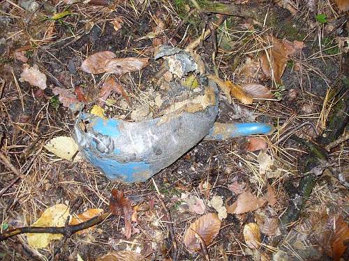 1944-45 battlefield relics.