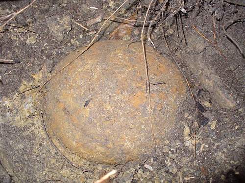 1944-45 battlefield relics.