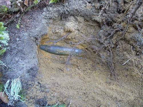 1944-45 battlefield relics.