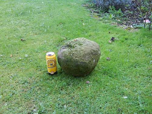 Stone cannon balls?