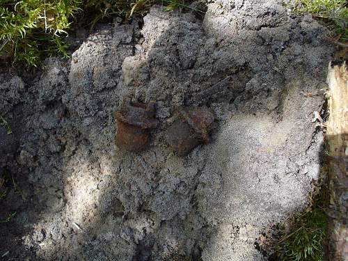 1944-45 battlefield relics.