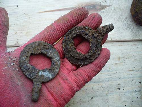 1944-45 battlefield relics.