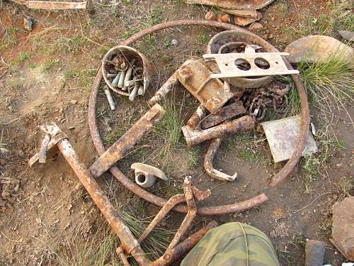 Stalingrad: digging near Gorodis&#1089;he &amp; Gumrak