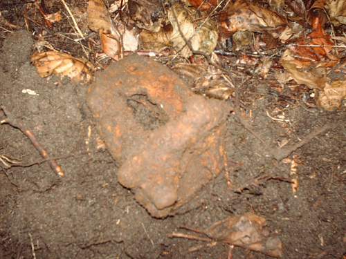 1944-45 battlefield relics.