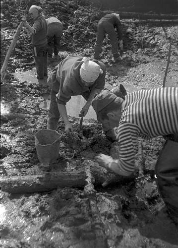 Late 80's digging at the Wolchow front