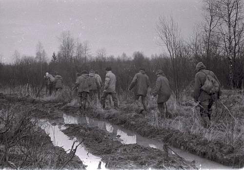 Late 80's digging at the Wolchow front