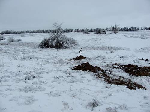 Stalingrad: digging near Gorodis&#1089;he &amp; Gumrak