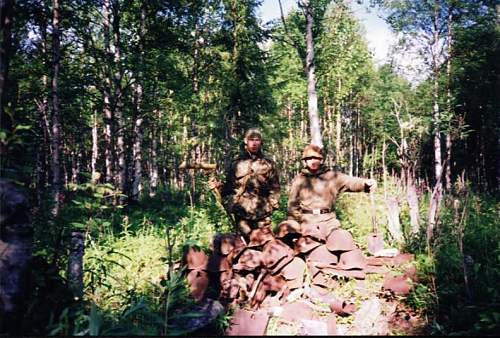 Battlefields in North Karelia( SS-Nord Division)