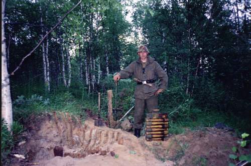 Battlefields in North Karelia( SS-Nord Division)