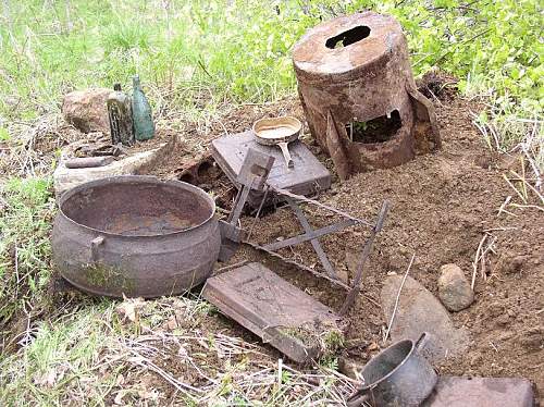 Battlefields in North Karelia( SS-Nord Division)