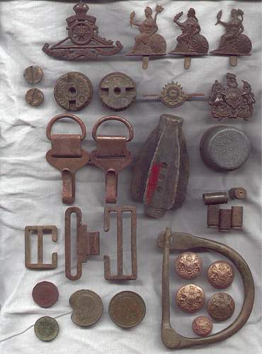 Remains from Polish Para Camp in England