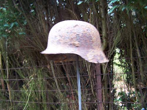 I would love a genuine stalingrad recovered german helmet!